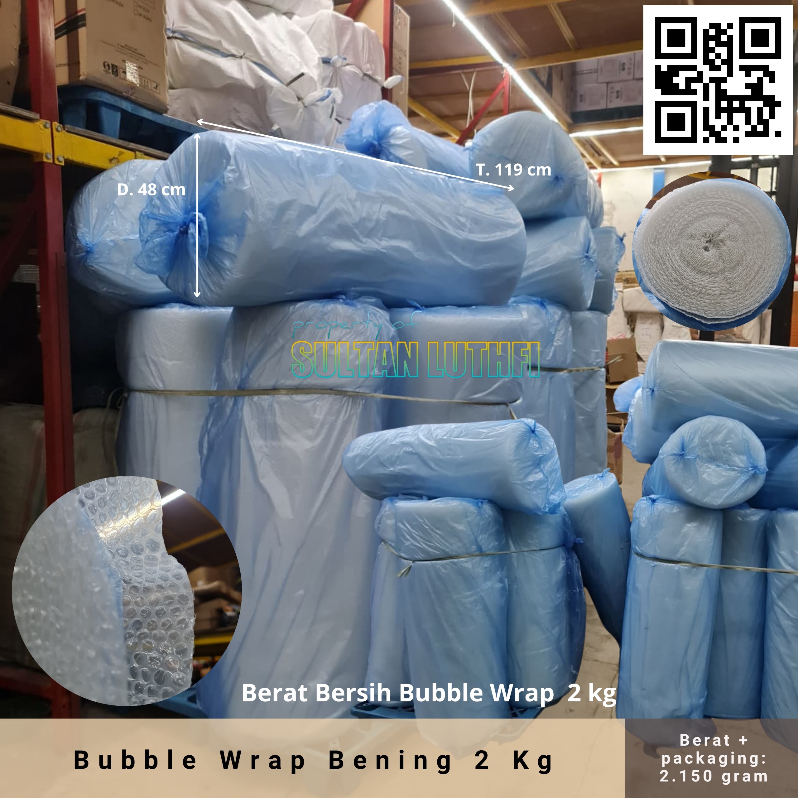 Bubble Wrap Bening 2 Kg1