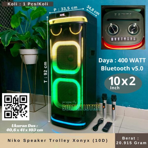 Niko Speaker Trolley Xonyx (10D)