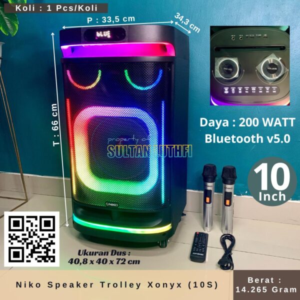 Niko Speaker Trolley Xonyx (10S)